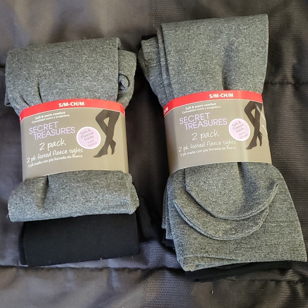 Footed Fleece Tights